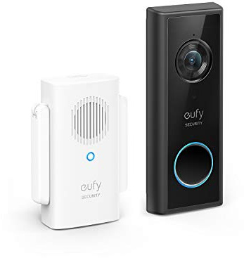 eufy Security Battery Video Doorbell C210 Kit, 1080p, No Subscription, Wi-Fi, 120-Day Battery Life, AI Detection, 2-Way Audio, Remote Monitoring