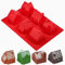 Kamehame Lebkuchenhaus Silikonform 3D Weihnachten Kuchenform Silikon Muffinform Backform Weihnachten für Kuchen, Muffin, Brownie, Haus, Hütten, Lebkuchen, Gingerbread