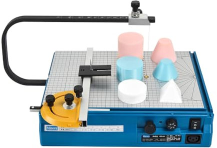 MINOVA Styroporschneider Heißdraht-Schneidegerät Thermocut Styroporschneider zum Schneiden und Formen von Styropor, KT-Platten, Schwamm und anderen Schaumstoffmaterialien (Styroporschneider)
