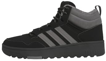 adidas Unisex Hoops 4.0 MID Shoes, Core Black/Grey Four/Core Black, 48 EU
