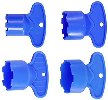 M16/M18/M22/M24 × 4 Pezzi Aeratore Rubinetto inclusa Chiave di Smontaggio Strumento Rimozione per Sostituzione Della Bagno e la Cucina filtro acqua rubinetti Risparmio Idrico(chiave)