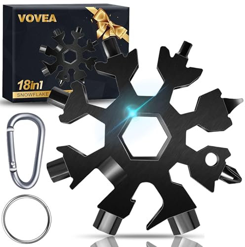 Schneeflocken-Multitool-Geschenke für Männer, Strumpffüller für Männer, Weihnachtsgeschenke für Männer, Vater, Freund, Ihn, Herren-Geschenkideen, coole Gadgets für Männer,