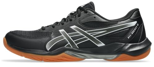 ASICS Men's Gel-Rocket 12 Volleyball Shoes, 11, Black/Gunmetal