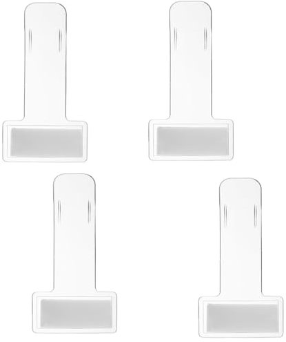 DILUSILK 4 Pcs Windshield Ticket Holder,Car Windshield Parking Tickets Holder,Parking Ticket Holder Clip for Car, Van and Caravan Windscreen