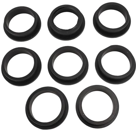 Haofy Pool Spa Remplacement des Pièces Filtre de Joint pour Piscine, O Anneaux L Matière en Caoutchouc Forme, Bonne Compatible, 8 Pcs, Excellentes Performances Joints, Améliorer l'efficacité