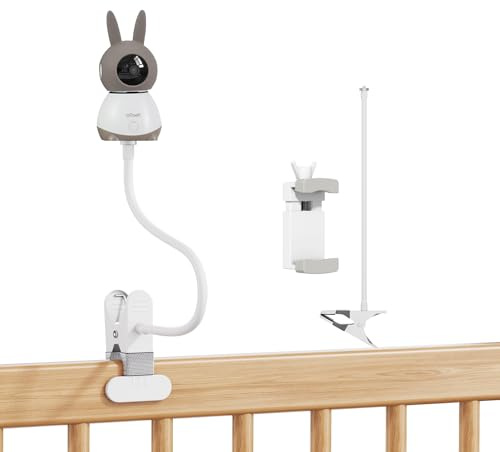Soporte Universal para Monitor de bebé, Compatible con Boifun, GHB, Philips Avent, Momcozy, Blemil, Jeeber, HelloBaby, ie-Geek, Babystar y Dr.Care. Clip para teléfono móvil