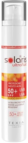 Solaris Ultrafluid, Prevenzione attinica affidabile, Emulsione fluida viso con protezione molto alta; protezione delle pelli molto chiare e sensibili,