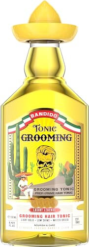 Bandido Grooming Tonic Spray For Men 250ml - Haarwasser Herren - Anti-Schuppen-Haartonikum - Reduzierung des Haarausfalls - Unterstützt das Haarwachstum - Maskuliner Duft