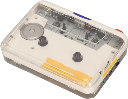 Lettore K7 Cassette Portatile, Balader e Convertitore per Catturare Musica Audio in Formato MP3 tramite PC.