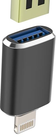Adaptateur Lightning Mâle Vers USB Pour IPhone 14 13 12 Pro Max Certifié Pour Apple MFI OTG 3.0 Cable Prise Pour IPad Appareil Carte Lecteur USB-A Jack Clé Photo Fichiers Caméra Connecteur Card Reader