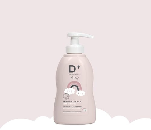 Shampoo Dolce per Bambini e Neonati - Delicato su Cuoio e Capelli, con Miele e Lattoferrina, Dermatologicamente e Oftalmologicamente Testato - Senza PEG, Parabeni e Siliconi, 200ml (1 pz)