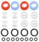 24Pcs Tap Washers for Mixer Taps, Tap Valve Cartridge Replacement Kit with Ceramic Discs 1/2 Turn Silicone O Ring Gaskets Mixer Tap Washers for Kitchen Sink Leaking Tap Repair