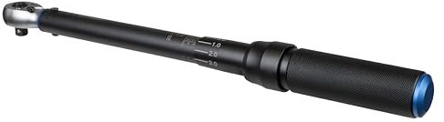 Sealey Calibrated Micrometer Style Torque Wrench 3/8 Sq Drive 20-120Nm - Premier Black - STW903B