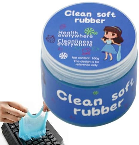 Auto-Reinigungsgel, Auto-Gel-Reiniger | 160g Auto-Staubreinigungspaste | Tastatur-Staubreiniger, Auto-Reiniger, Automobil-Staubgel, Multifunktions-Staubentferner, Laptop
