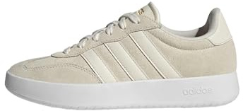 adidas Women's BARREDA Shoes, Wonder White/Wonder White/Gold met., 5 UK