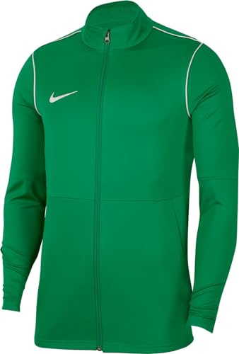 Nike Park20 Track - Giacca sportiva da uomo, Uomo, Giacca da tuta, BV6885-302, verde pino/bianco, L