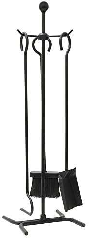 JVL Edale Contemporary Fireside Companion Set