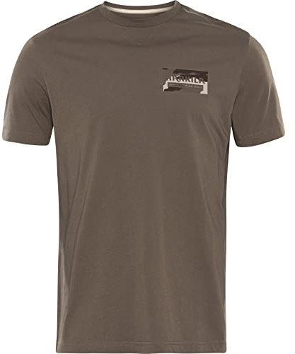 Härkila Core t-Shirt | Soft, Brushed, Stretchy 100% Cotton | Professional Hunting Clothes & Equipment | Scandinavian Quality Made to Last | Brown Granite, XXL