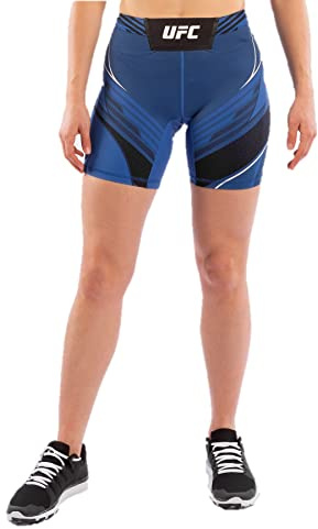 Venum UFC Authentic Fight Night Women's Vale Tudo Shorts - Long Fit - Blue