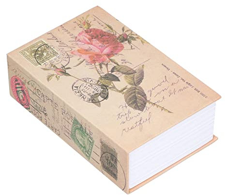 Transfer-Buchtresor, hohl mit verstecktem Geheimfach, Zahlenschloss, 7,1×4,6×2,2