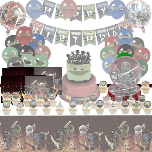 Kinder Geburtstag Party Set, Kinder Geburtstagsdeko, Cake Topper Set, Birthday Decorations Set, Kindergeburtstag Deko