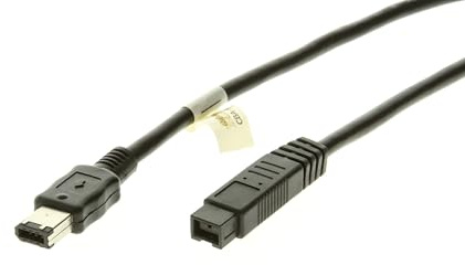 CABLEMAX FireWire 800 to 400 Cable - 6ft - Connect 9-Pin to 6-Pin Devices for Seamless Data Transfer - Adapter for Cameras, Drives, Legacy Peripherals