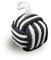 Square Rope Door Stopper 14x14CM Nautical Square Beige & Blue Rope Knot Doorstop with Handle 1.7KG/3.75LB Weighted Interior Door Stops Handmade Decorative Rope Door Stop for Door and Window