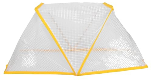 SHINEOFI Cubierta Vegetal para Invernadero de Jardín Plegable, Protector de Plantas para Camas Elevadas 49x38x22 Cm, Resistente al Frío Intemperie, Adecuado para Huertos y Cultivo Exterior