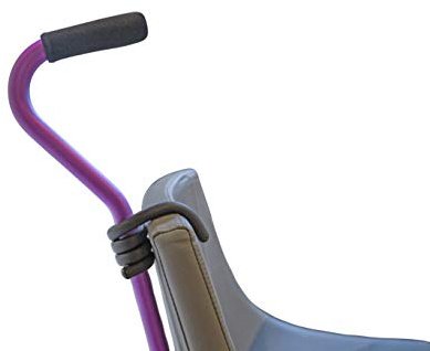Crutcheze 3-Pack Kanefastare - Håller Kanor Nedanför - Stöd för Stöd och Kanor - Möbilscooter- och Walkeraksesoris