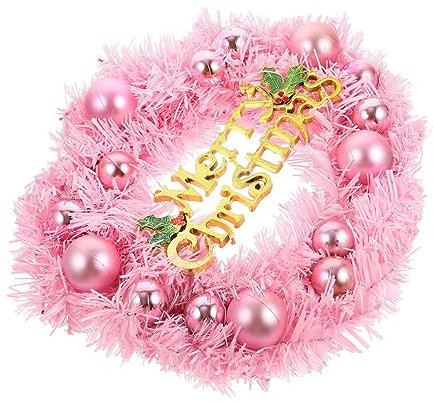 IMIKEYA Weihnachtskranz Zum Aufhängen Für Haustür Dekorativer Kranz Für Weihnachten Festival-szenen-dekor Für Outdoor Und Indoor
