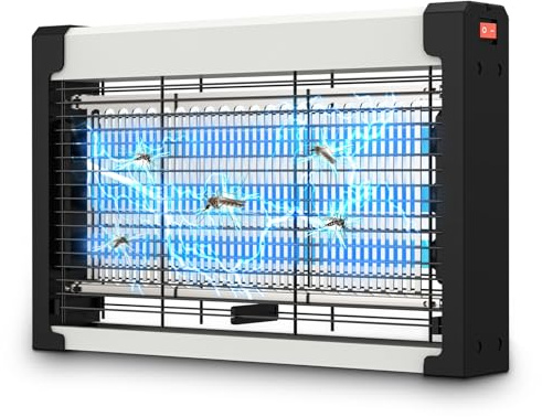 Handylit Insektenvernichter Elektrisch,4200V Mückenlampe wandmontage,mit 3 UVA LED,Elektrische Fliegenfalle, Mückenvernichter, Anti Mücken Lampe, Fliegenfänger Insektenfalle Innen