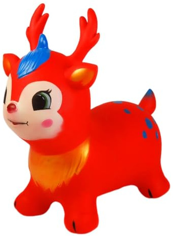 Bouncy Horse | Inflatable Ride On Horse Bouncer | Hopping Animal Toys