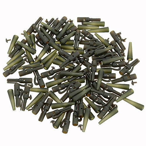 Docooler Plomb Carp 50 Ensembles Sécurité Extérieure Clips Attirail de Pêche Accessoires