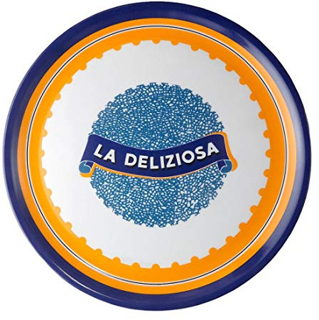 BITOSSI Home Bel pays By Sam Baron, Assiette à pizza La Délicieuse