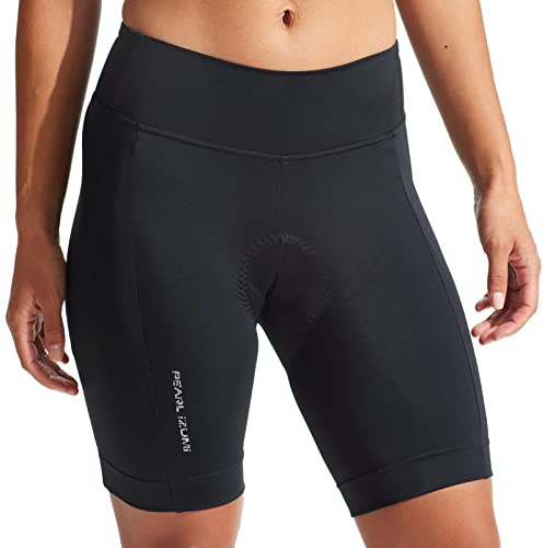 Pearl Izumi Damen-Biker-Shorts – W Escape Quest, Radhose, schwarzes Phyllite-Textur-Design, Bequeme Passform