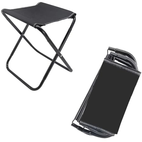 Mini sedia pieghevole per esterni,26 x 23x 28 cm Mini sgabello pieghevole da campeggio, Camping Sgabello Pieghevole, Piccolo Sedia Campeggio Pieghevole per la pesca,il campeggio,i viaggi,le escursioni