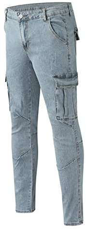 Jeans Estivi Uomo Neri,Jeans Pantaloni Oversize Fashion Men's Slim Strappato Pantaloni Men's Pantaloni Pantaloni da Funghi