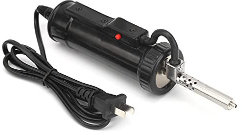 Bomba desoldadora portátil automática de 30 W con ventosa for soldar, con 3 puntas de succión for soldar y succión, herramienta de eliminación de soldadura manual profesional for reparaciones de brico