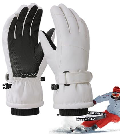 Guantes cálidos de invierno para niños pequeños, guantes de invierno para niños | Guantes de snowboard impermeables: cómodos guantes de esquí de invierno para niños, esquí, snowboard, senderismo
