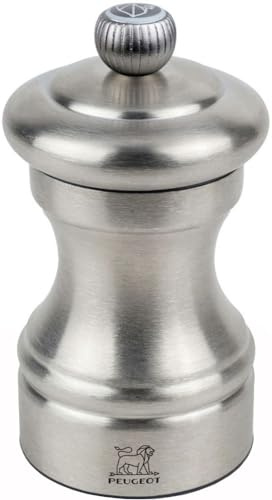 Peugeot Bistro Stainless Steel Salt Mill 4in
