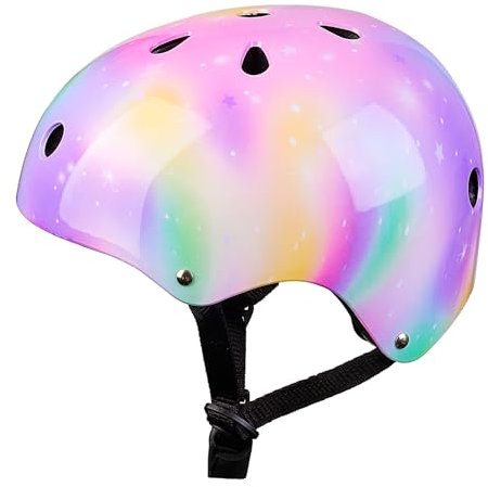 MHJY Fahrradhelm Kinder Helm Kinderhelm Mädchen Skaterhelm Scooter and Ride Helm Jungen Fahrrad Helm Radhelm Größe Einstellbar für 3-8 Jahre