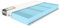 Matratze 80x160cm Höhe 15 cm Härtegrad 4 (H4) 7 Komfortzonen aus elastischem Polyurethanschaum mit Komfortschaum und Dreilagige Membranhülle, Antiallergisch, Öko-Tex Zertifiziert Qualitätsstandard