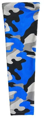 HUANGGG Manicotti di raffreddamento per braccia, in seta di ghiaccio, per sport, compressione, scaldamuscoli, per baseball, calcio, pallacanestro