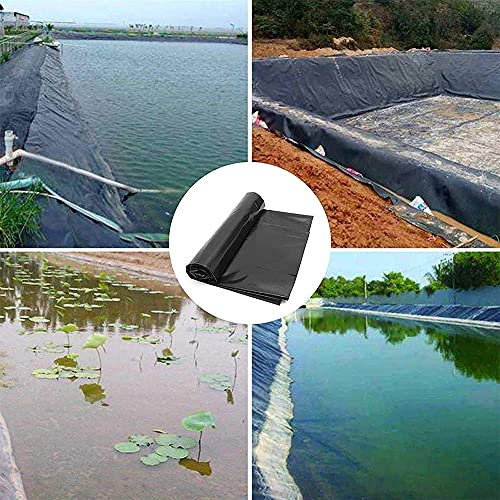 TTOOD Revestimiento De Estanque De Goma, 0.2mm,Adecuados De Corrientes Piscinas Fuentes Y Jardines Acuáticos Forros para Estanques 1x15m,2x16m,3x8m,4x5m,6x9m