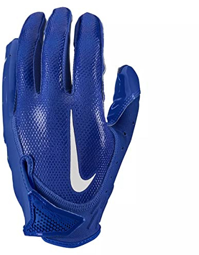 Nike Vapor Jet 7.0 Royal Gants de football, blancs, taille XL