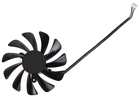 Mllepjdh Ventilador de 95 mm, 4 pines, 12 V, 0,4 A, XY-D10015SH, VGA, ventilador de tarjeta gráfica para ventilador GeForce 2060 AERO ITX 6G VGA de 95 mm
