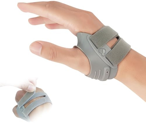 Wepai CMC Orthèse pour le pouce, articulation métacarpienne, orthèse du pouce pour l'arthrose de la base du pouce, instabilité articulaire, tendinite et pouce pour soulager la douleur (Main Gauche, M)