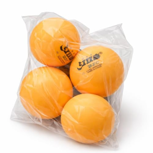 Table Tennis Balls, 40mm Ping Pong Balls for Training & Party Games (4)