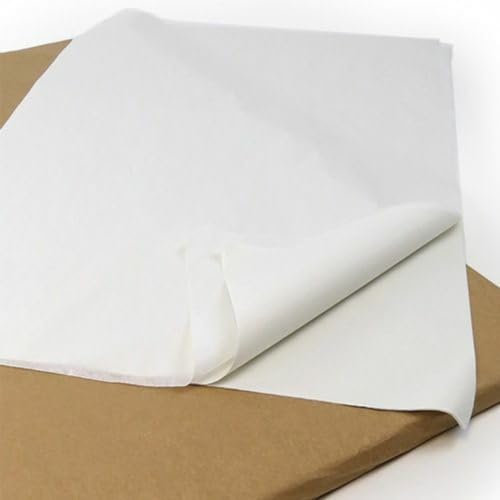 480 Sheets Acid Free White Tissue Paper 20 x 30 inches for Art Collection, & Gift Wrapping - Acid Free TissuePaper Sheets for Packaging - 500x750mm 18gsm Packing Tissue Paper