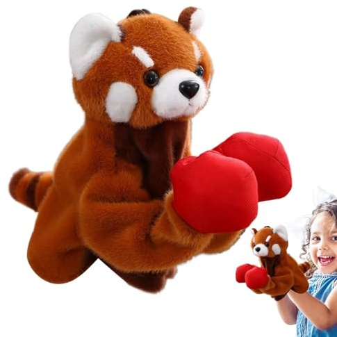 Títeres de Mano Animales muñeco Boxeo Interactivo con Brazos Extensibles
